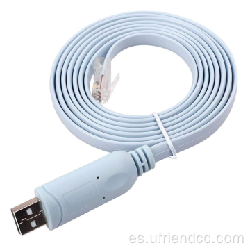 Adaptador USB FTDI original a la consola de enrutador RJ45